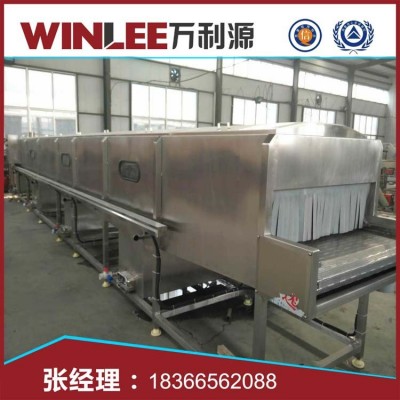 萬利源全自動噴淋巴氏殺菌流水線 隧道式殺菌設備 百威啤酒殺菌機