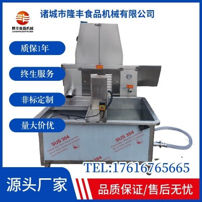 全自動雞鴨鵝調味注射機 連續式羊肉注脂機 商用豬頭肉入味注射機