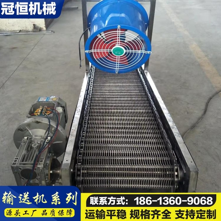 冠恒不銹鋼超大齒輪傳動(dòng)輸送機(jī) 工業(yè)車(chē)間傳送機(jī)制造