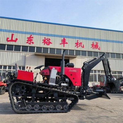 120馬力履帶拖拉機 水旱兩用耕地機 農(nóng)場耕地機