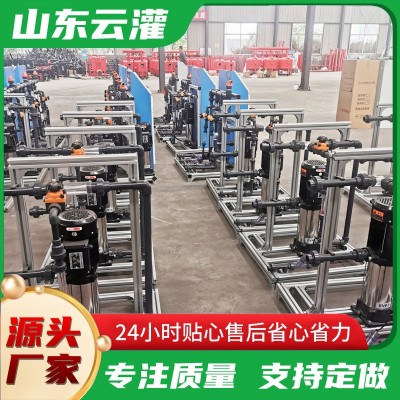 農(nóng)田果園自動化水肥一體機智能灌溉易操作靈活單通道水肥一體機