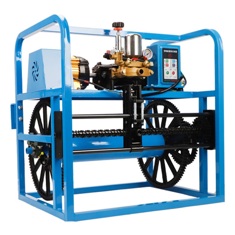 電動高壓打藥機(jī)雙電機(jī)全自動感應(yīng)繞管機(jī)農(nóng)用高壓噴霧器果園噴藥器