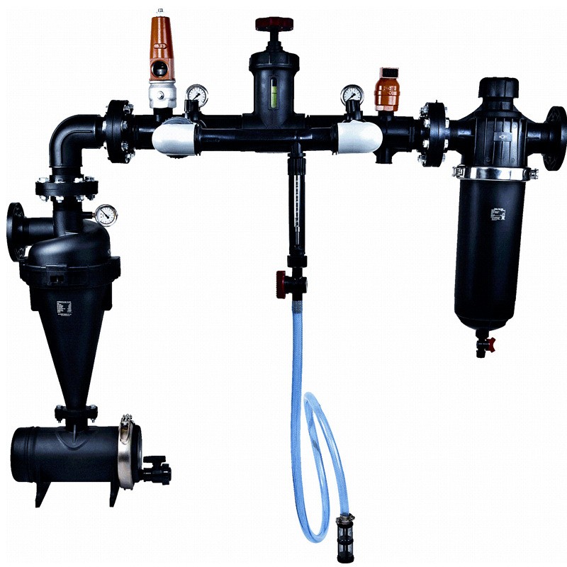 滴灌工程專用組合過濾器 離心過濾器+疊片過濾器