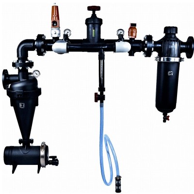 滴灌工程專用組合過濾器 離心過濾器+疊片過濾器