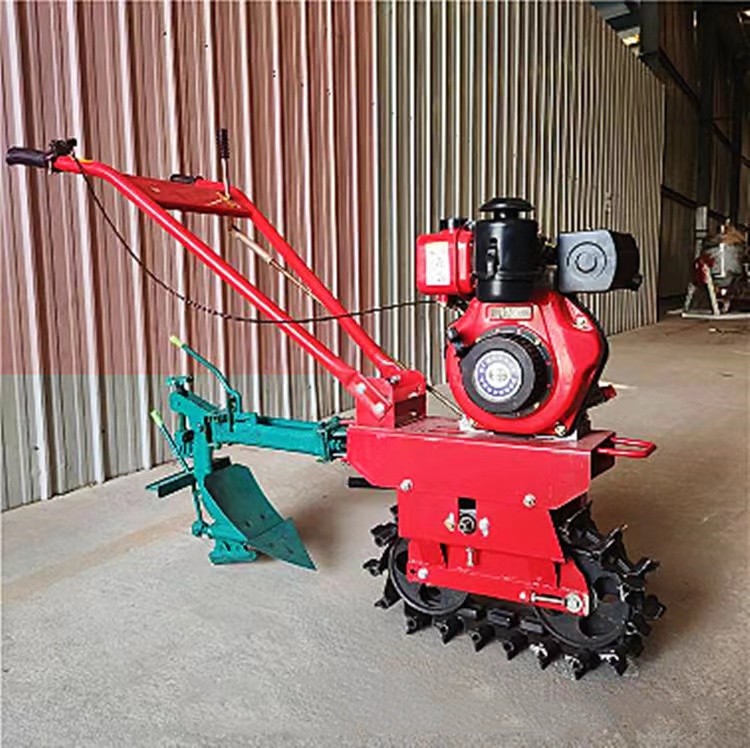 多功能鏈軌微耕機旋耕機小型農用柴油耕地機家用翻地機犁地開溝機