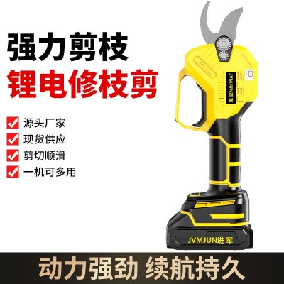 無(wú)刷電動(dòng)修枝剪無(wú)線手持充電式鋰電剪可伸縮加長(zhǎng)桿鋰電高枝桿套裝