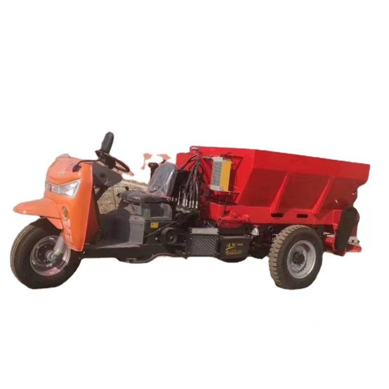 三輪撒糞車多功能施肥機全自動撒糞機果園大棚施肥車省時省力撒糞