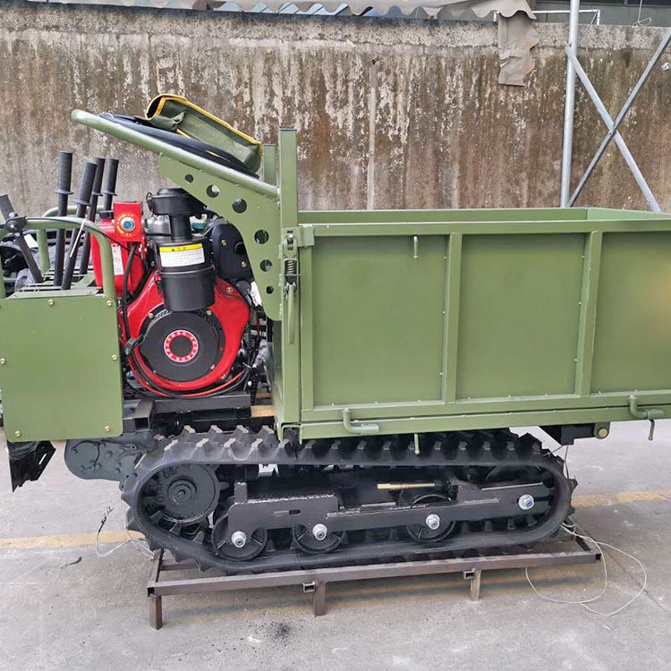 小型履帶運(yùn)輸車設(shè)備農(nóng)用工程自卸爬山車農(nóng)用卸田間山地工程批發(fā)