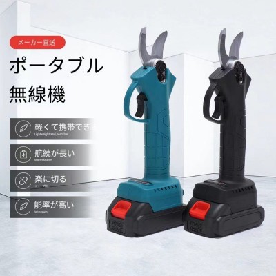 跨境專供電動(dòng)修枝剪刀無(wú)刷鋰電果樹(shù)粗枝剪刀園林工具電動(dòng)剪子廠家