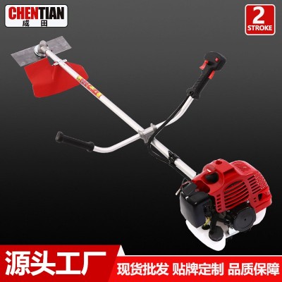成田廠(chǎng)家批發(fā)側(cè)掛式汽油割草機(jī)43二沖程多功能鋤草松土開(kāi)溝割灌機(jī)
