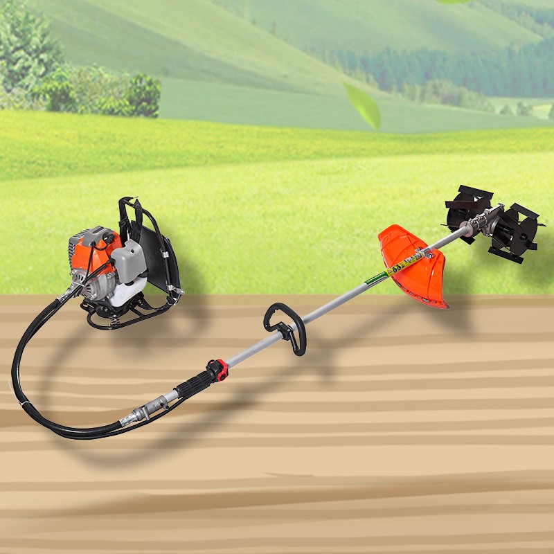 廠家直銷(xiāo)背負(fù)式多功能割草機(jī) 小型鋤草機(jī)開(kāi)溝機(jī)松土機(jī)家用除草機(jī)