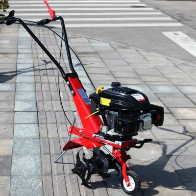 廠家直銷四沖程汽油微耕機小型家用大棚果園松土除草機農(nóng)用打田機