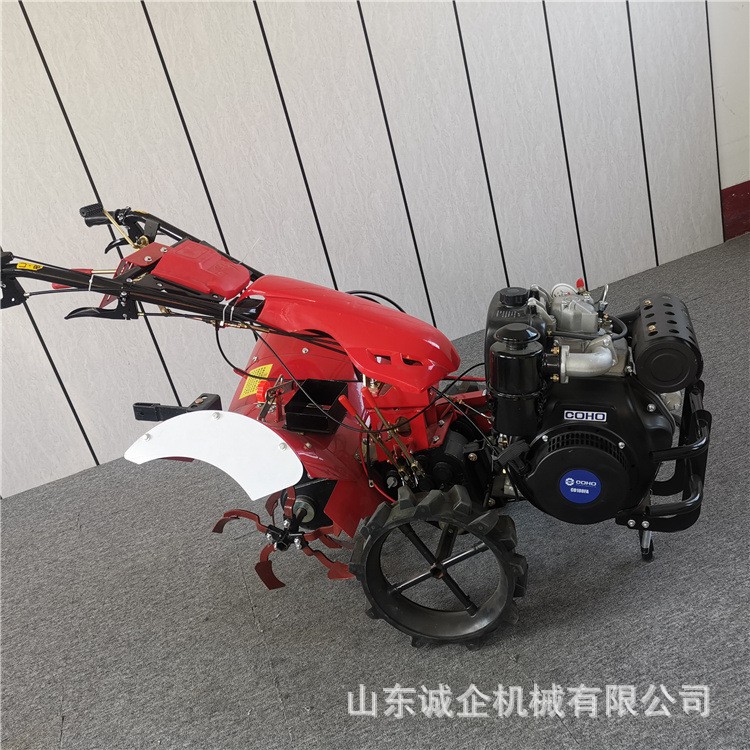 柴油款小型手扶式田園四驅微耕機 誠企常年批發農用開溝回填培土