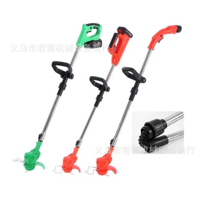 高品質(zhì)21V無(wú)刷電機(jī)修剪器電池帶折疊和電池顯示無(wú)繩電動(dòng)割草機(jī)配
