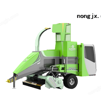 自動(dòng)秸稈收集圓捆機(jī)