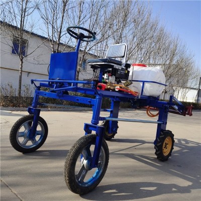 誠譽(yù)乘坐式四輪打藥機(jī) 輪距可調(diào)噴藥機(jī) 高架高桿噴霧機(jī)
