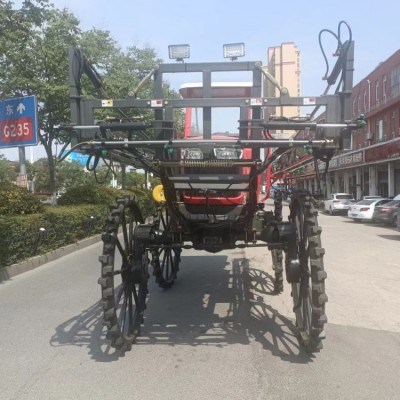 水田專用打藥機 供應大型四輪打藥車 液壓噴桿打藥 森盈農業裝備