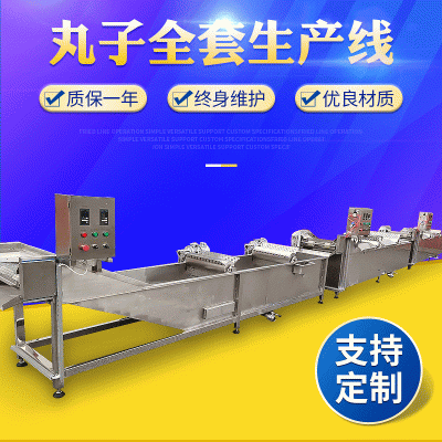 魚丸加工線 小型全自動(dòng)肉丸子全套生產(chǎn)線 大型丸子加工成套設(shè)備