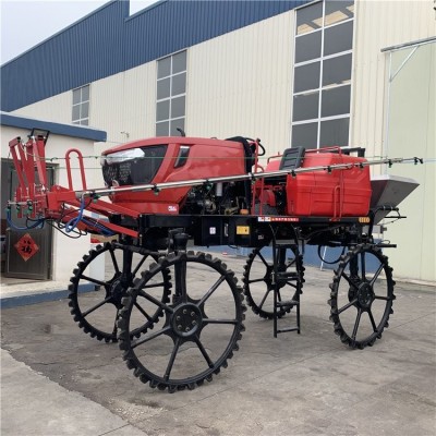 高作物全自動打藥機(jī) 高架四輪噴藥機(jī) 自走式農(nóng)田噴霧機(jī)