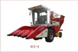 雙箭王4YZ-4自走式玉米收獲機