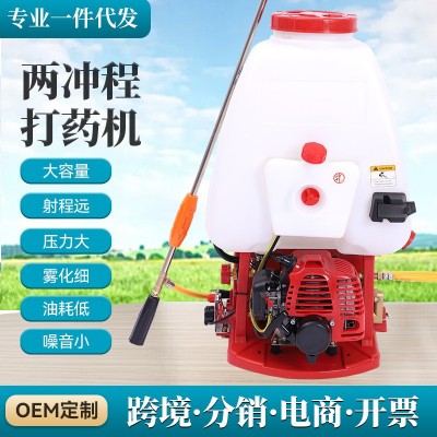 外貿(mào)767二沖程背負式機汽油打藥機出口20/ 25L園林果 樹農(nóng)用噴霧器