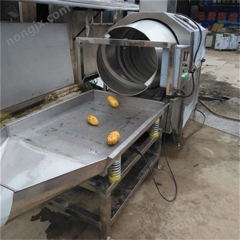 蘿卜滾筒清洗機(jī)2