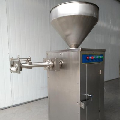 JY-96 大型全自動(dòng)商用不銹鋼液壓灌腸機(jī) 臘腸制作設(shè)備 聚鈺
