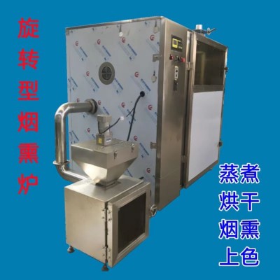 JY-50 型全自動(dòng)電加熱燒雞紅腸蒸煮煙熏爐 上色設(shè)備 聚鈺
