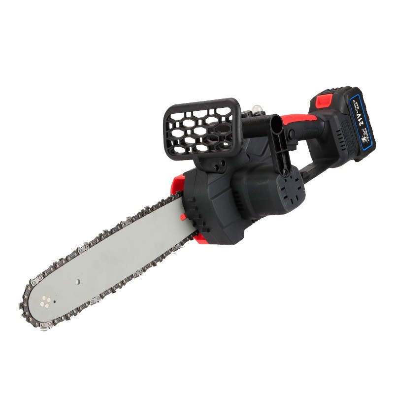 電鋸家用手持鋰電池電鏈鋸充電式鋰木工伐木鋸樹神器電動(dòng)鋸電鋸