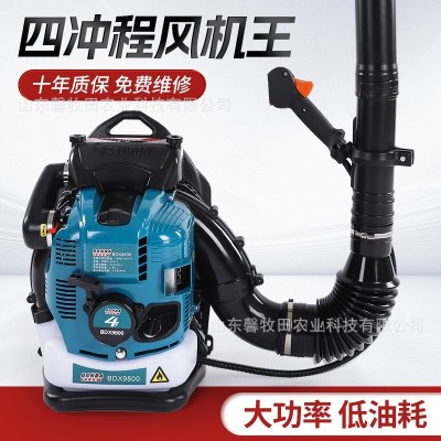 背負式風力滅火機農(nóng)田大棚吹雪機大功率汽油吹風機落葉工地鼓風機