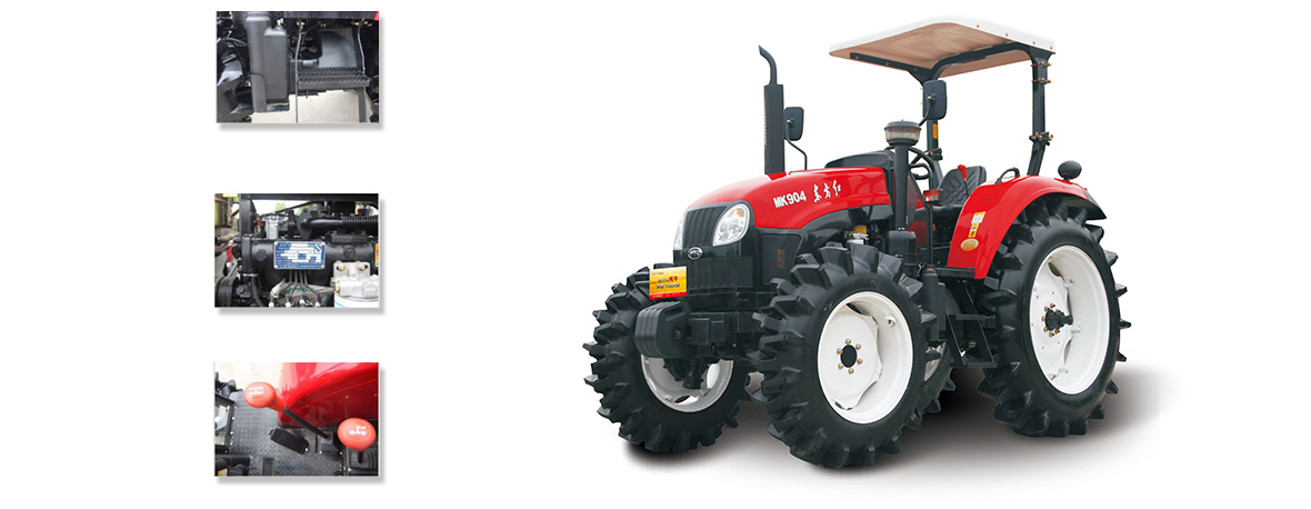 東方紅MK904(水田)型輪式拖拉機細節 東方紅MK904(水田)型輪式拖拉機細節