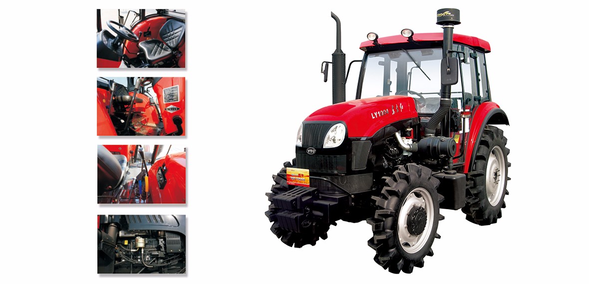 東方紅LY1004輪式拖拉機細節