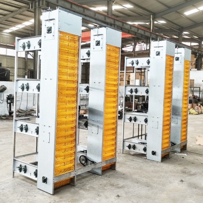 層疊式雞籠拾蛋機批發 全鍍鋅自動撿蛋設備大量供應立式收蛋機