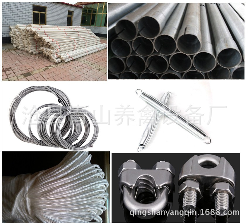 供應養雞水線 全自動養雞水線 肉雞養殖設備 平養雞料線 水線