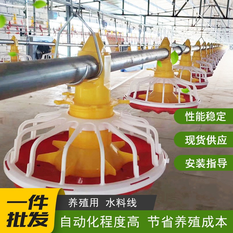 廠家定制畜牧養(yǎng)殖喂料線水料線雞鴨鵝飼料線養(yǎng)殖自動化升降喂料線