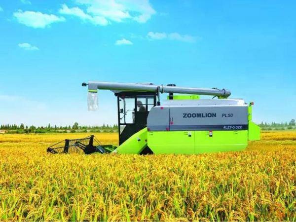 谷王PL50履帶式水稻收割機