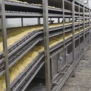 全自動炒面設備 自動炒面設備機器生產線