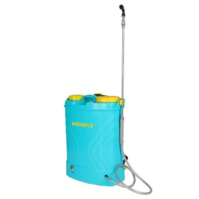 20升天藍色電動噴霧器 新款PP花園電動打藥機