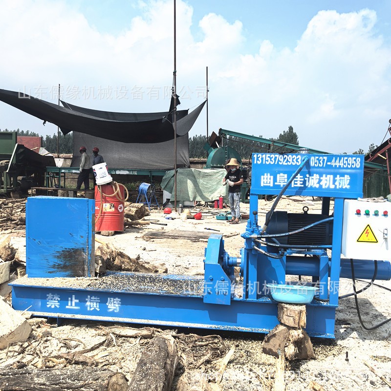 380伏電壓劈柴機(jī) 液壓木材破開機(jī) 電動臥式破柴機(jī)