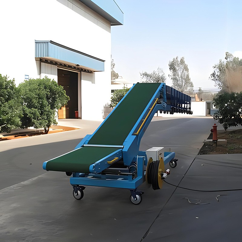 裝卸貨流水線傳送帶轉(zhuǎn)彎裝卸上下貨神器伸縮滾筒線輸送機(jī)批發(fā)