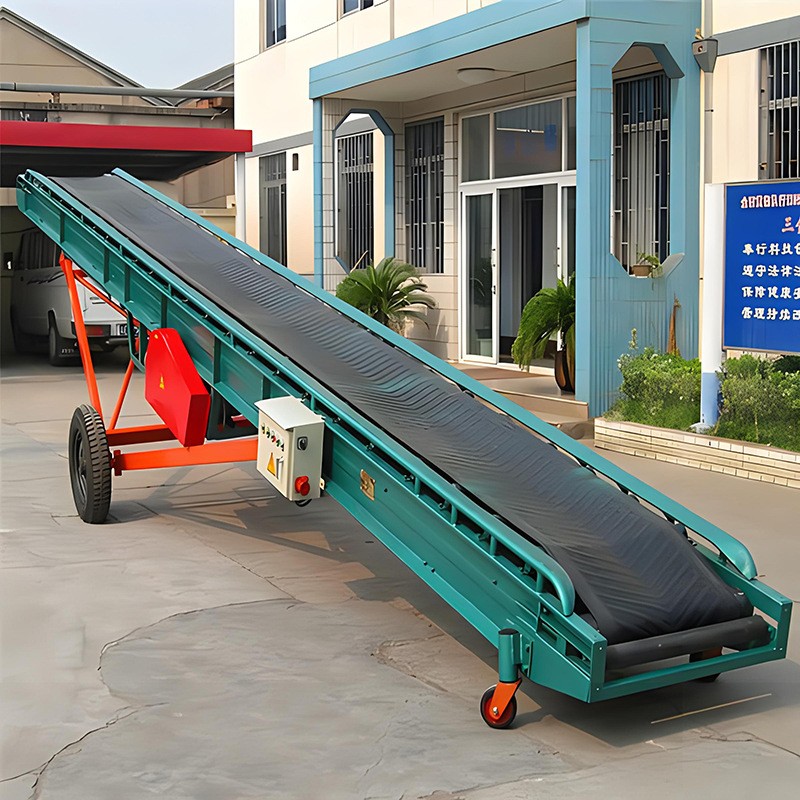 生產(chǎn)快遞物流分揀機(jī)裝卸貨流水線小型爬坡機(jī)傳送滾筒線廠家定制