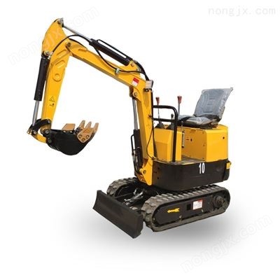 小型挖掘機農田挖溝土方回填室內破碎小挖機