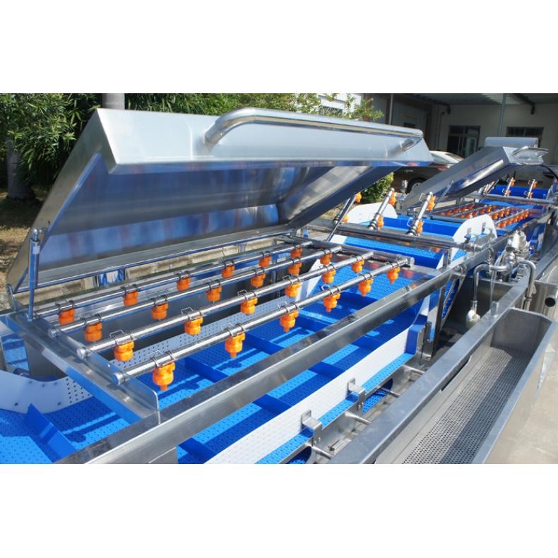 商用無損傷香蔥沙拉菜清洗生產線設備果蔬清洗機香菜菠菜洗菜機