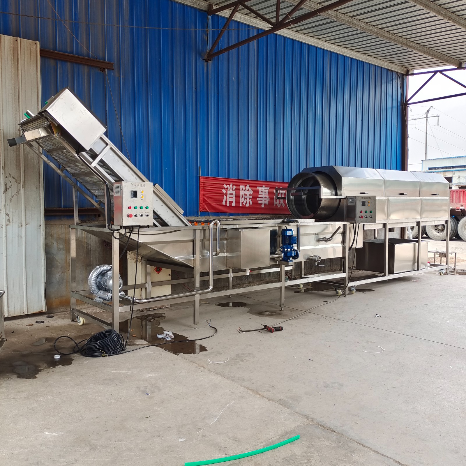 永信機械 初級加工行業使用 山藥清洗機 操作簡單 按需定制