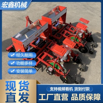 一壟兩行毛豆覆膜點播機膜上點播玉米自動覆膜機春花生播種蓋膜機 1臺