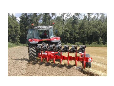 貝松SP9型 岸下犁（5-9鏵）半懸掛式翻轉(zhuǎn)犁（面議）