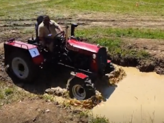 中國造無人駕駛拖拉機，充電6小時、耕地50畝，造型太科幻